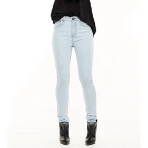 NWT One Teaspoon Dixies Skinny Jeans Long Length Casual Everyday Sz 24 - Picture 1 of 14